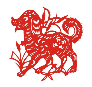 狗年剪纸图案 狗年剪纸图案_www.365-588.com