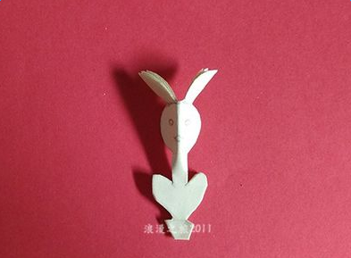 传统兔子手工剪纸图解 传统兔子手工剪纸图解_www.365-588.com
