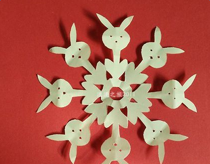 传统兔子手工剪纸图解 传统兔子手工剪纸图解_www.365-588.com