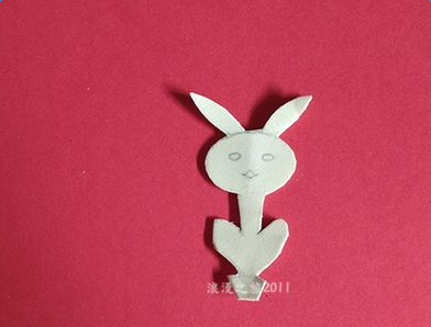 传统兔子手工剪纸图解 传统兔子手工剪纸图解_www.365-588.com