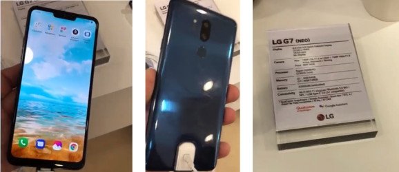 首款1440P刘海屏!LG G7高清外形曝光:骁龙845+6G 首款1440P刘海屏!LG G7高清外形曝光:骁龙845+6G_www.365-588.com